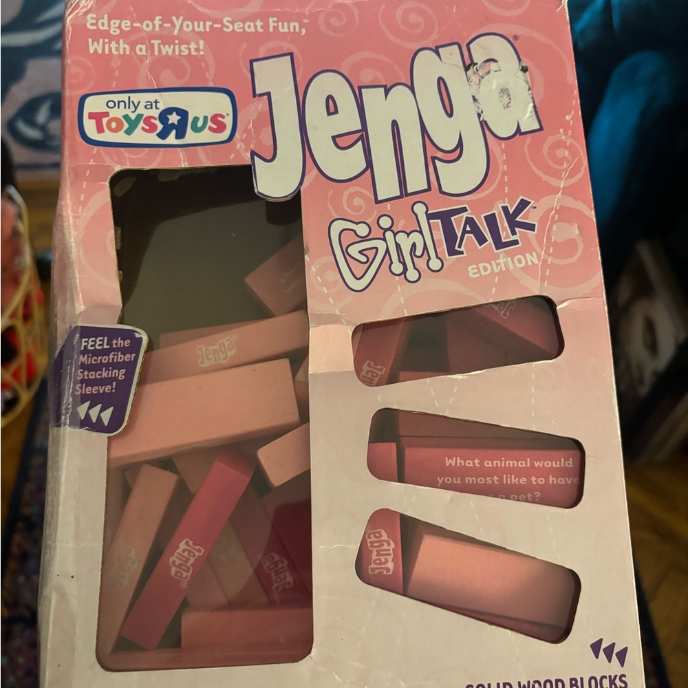 Girl Talk limited edition Jenga 🧱💕